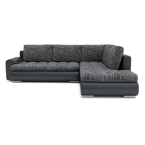 Tokyo V Corner Sofa with Sleep Function Best Sofa Bed Corner Couch Living Room Upholstered Furniture with Sleep Function Sofa Bed with Bed Box Lawa 17  Soft 11 Right Side