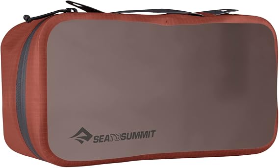 Sea to Summit Hydraulic Packing Cube Dustproof Waterproof Travel Organizer MD / 3.5L Picante Red