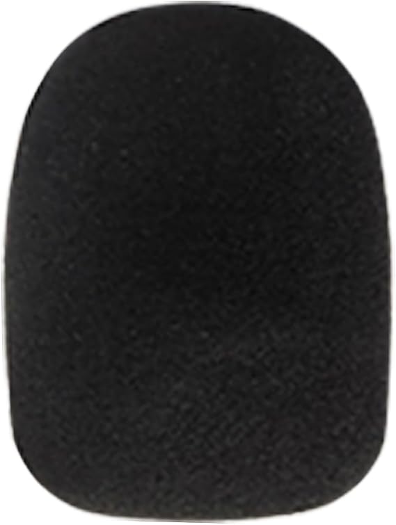 Thick Microphone Foam Shield Studio Grade Windshield Cover Blocks Bursting Sound for Interviews, Musicians Microphone Accessories