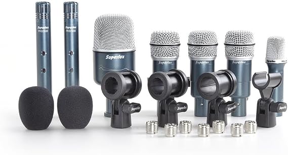 Superlux Drkb5c2mkii Davul Mikrofon Seti 7 Parça