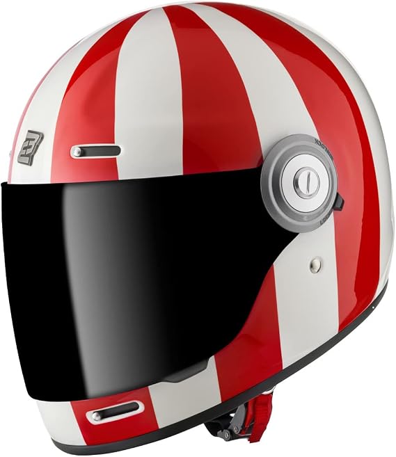 Bogotto V135 T-R3 Helmet Red/White XL (61/62)