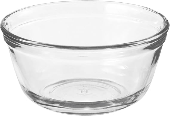 Anchor Hocking 81574 1.5 Litre Glass Mixing Bowl Batter Bowl Toughened Glass