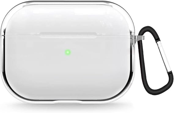 Microsonic AirPods Pro 2.Nesil için Kılıf Transparent Clear Soft Şeffaf [AirPods Pro 2. Nesil ile Uyumlu Kılıf - Şeffaf]