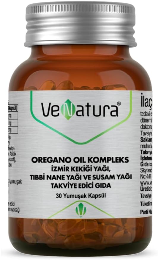 VeNatura Oregano Oil Kompleks 30 Kapsül