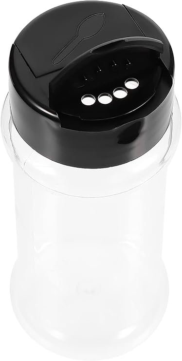 Grilling Spices 12pcs 100ml Jars Seasoning Bottles Pepper Shakers Plastic Seasoning Shakers Condiment Containers Kitchen Gadgets Bulk Spices