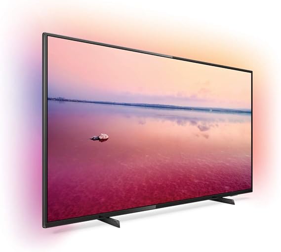 Philips Ambilight 50PUS6704/12 50-Inch LED Smart TV (4K UHD, Dolby Vision, Dolby Atmos, HDR 10+, Pixel Precise Ultra HD, Saphi Smart TV) Black (2019/2020 Model) [Energy Class A+]