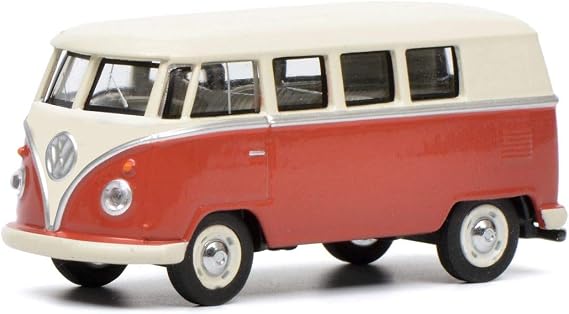 Schuco 452017100 VW T1 Bus Beige 1:64 452017100-VW Model Car Model Vehicle Red Cream