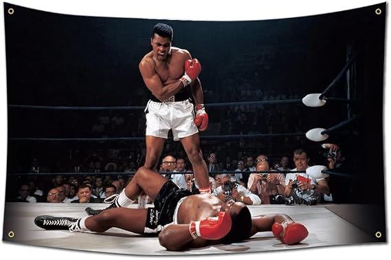Be the Greatest Flag for Room Guys Gym Wall Decor College Dorm Man Cave 3x5 Feet Flag Banner Cool Gym Motivation Boxing Poster cool flags motivational wall art College Dorm Banner wall decor Men