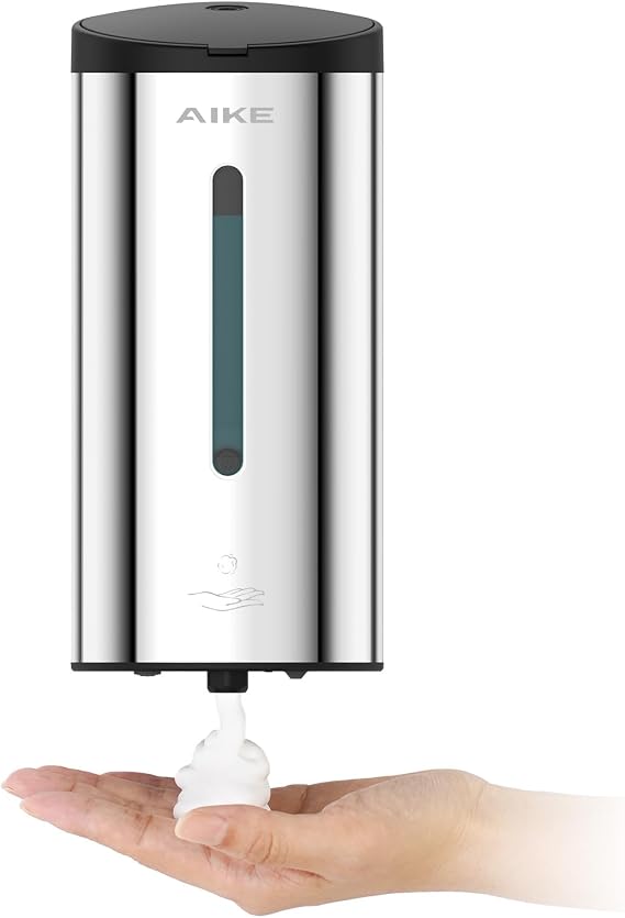AIKE FoamCore Foam Soap Dispenser Automatic,Wall Mounted for Space-Saving