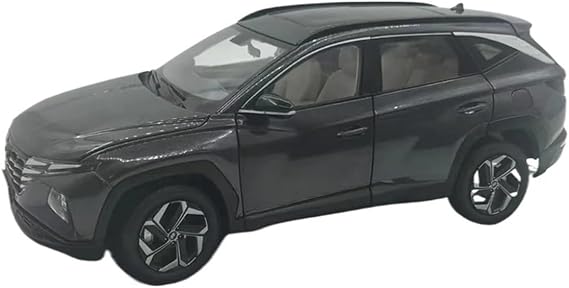 Scale Finished Model Car Die-cast 1:18 Scale For Beijing Hyundai Tucson Simulation Alloy Car Model Fan Collection Home Decoration Metal Ornaments Miniature Replica Car(Black)