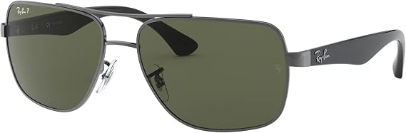 レイバン Ray Ban サングラス ブラック 偏光レンズ 0RB-3483-004-58 ［並行輸入品］