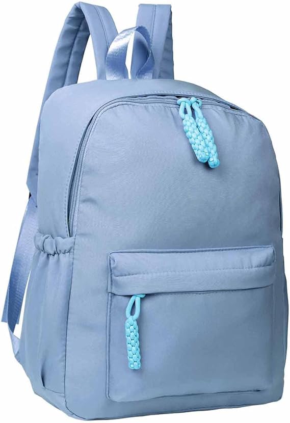 School Backpacks for Girls Boys, Large Capacity Daypack for School (Blue)