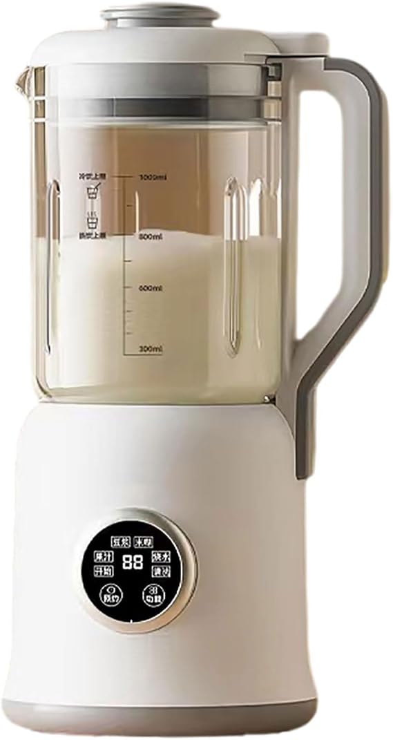 Soymilk Maker, Nut Milk Maker - 1000ml Electric Juicer for Soy Milk, Portable Blender, Wall Breaking Machine, Ideal for Smoothies and Plant-Based Milks, 220V