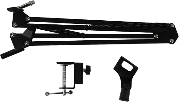 Office Microphone Support, Iron and Plastic Arm, Microphone Support for Studio