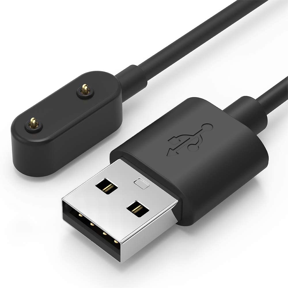 Magnetic Usb Charging Cable for Smart Watch compatible with Coverzone Huawei Watch Fit Cable Black compatible with Huawei Watch Fit