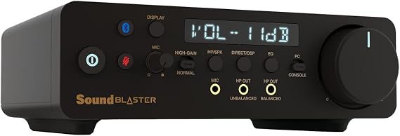 CREATIVE Sound Blaster X5 External High Resolution Dual DAC USB Sound Card with Balanced Xamp Headphone Bi Amplifier for Music Lovers