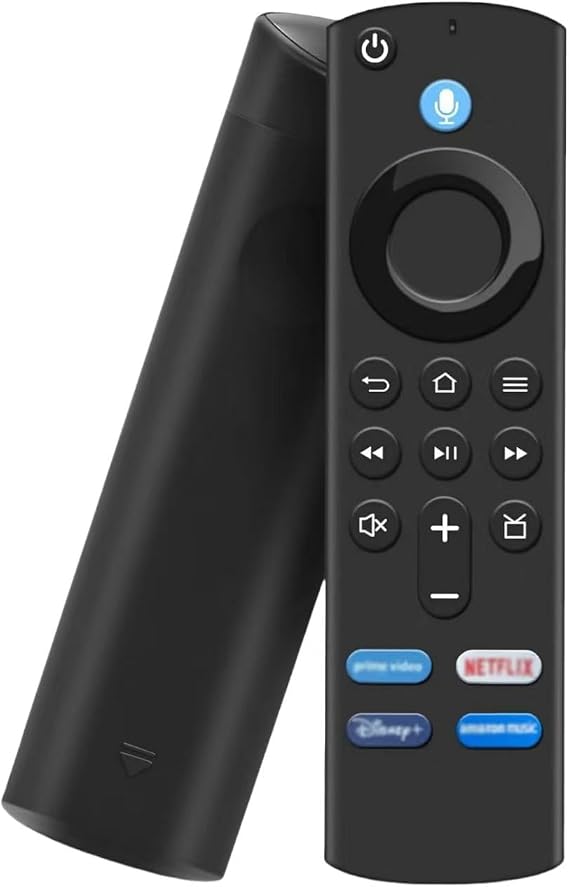 Replacement Voice Remote 3rd Gen with Voice Function fit for AMZ Smart TVs 4K/4K Max/Lite/Cube Stick,and fit for Smart TVs Cube (1st Gen and Later)