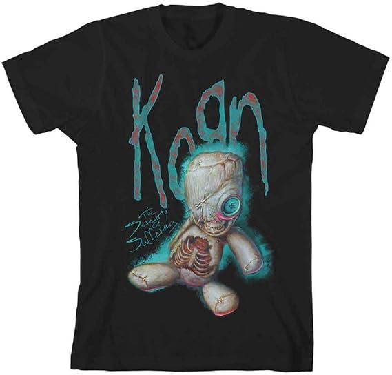 Korn T Shirt SOS Doll Band Logo Official Mens Black