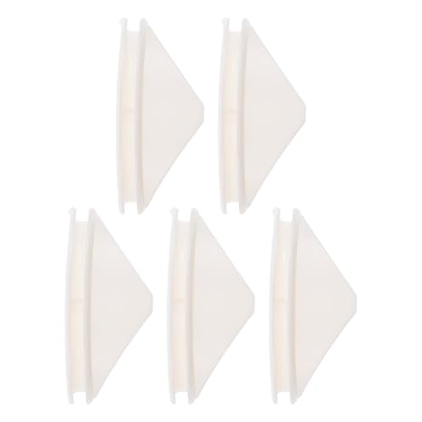 5pcs Vending Machine Coil Pusher Plastic Extension Strip White