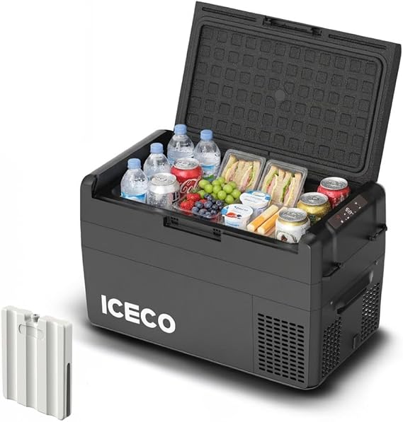 ICECO MCD25B 12/24Volt 25 Litre Kompresörlü Oto Buzdolabı/Dondurucu + Buz Kaseti