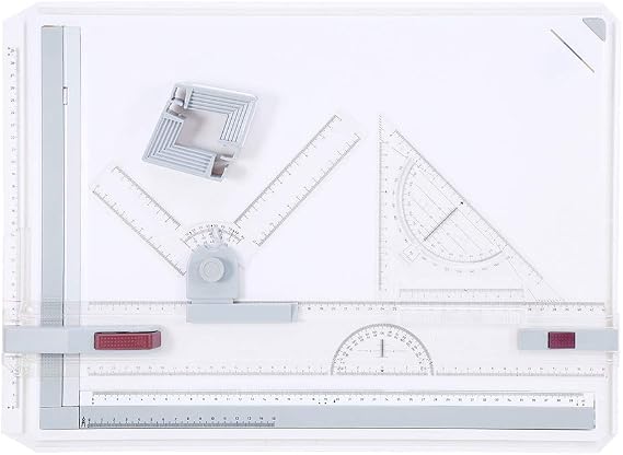 A3 Drawing Board with Parallel Motion and Locking Straightedge