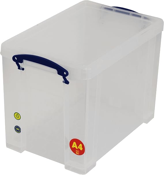 Really Useful Re-Usable Storage Boxes, Re-Stackable 19 Litre Re-Usable Storage Boxes (1 Box)