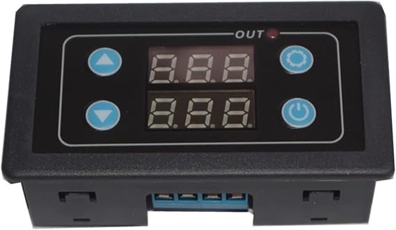 Digital Display Timer Delay Cycle Relay Module DC 24V Timer Switch Control Board Hardware