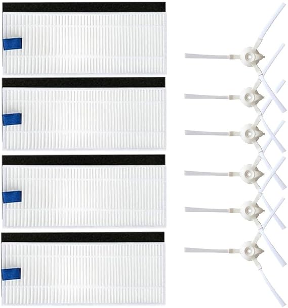 Flexible Bristle Side Brush Kit for Robot Vacuum