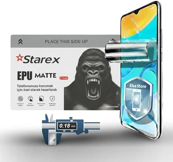 HONOR 400 PRO Uyumlu Nano Ekran Koruyucu Ultra İnce EPU - 0.18 mm MAT STAREX
