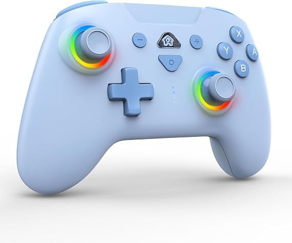 Switch コントローラー 自動連射機能 背面ボタン付き マクロ機能 Bluetooth接続 6軸ジャイロセンサー 7色RGBライト 1000mAhバッテリー 長時間使用 4段階HD振動 Switch1/Switch2/Android/PC（有線）/iOSに対応 日本語取扱説明書付き PeriphX スイッチ プロコン 全機能搭載 洗練されたデザイン かわいい配色 マクロループ機能付き