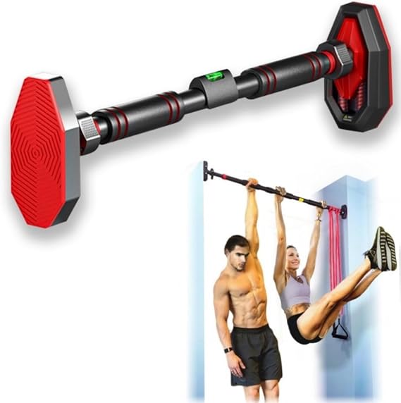 76-100cm Adjustable Pull Up Bar, No Screw, Gear Lock, Home Gym Training