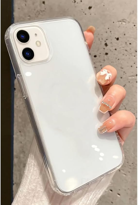 Coverzone iPhone 11 İle Uyumlu Kılıf Transparan şeffaf silikon TPU Tam Koruma Arka Kapak Şeffaf Renk