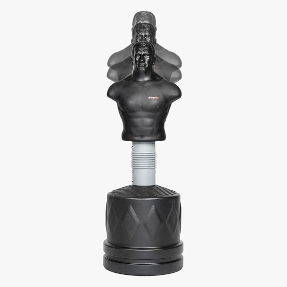 BodyMax Boxing Opponent Punch Bag, Adjustable Height 160-186 cm, Free Standing, Water/Sand Base