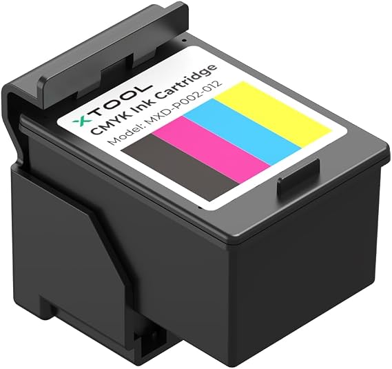 xTool M2 CMYK Ink Cartridge 40ml Genuine Ink for M2 CMYK Inkjet Module