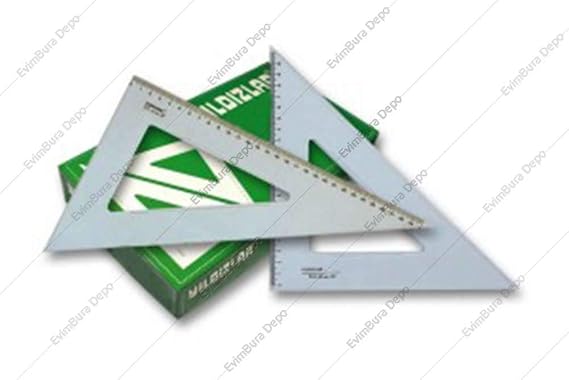 Yıldızlar Plastik Gönye Seti 32 cm. (30-60-90 ve 45-45-90)