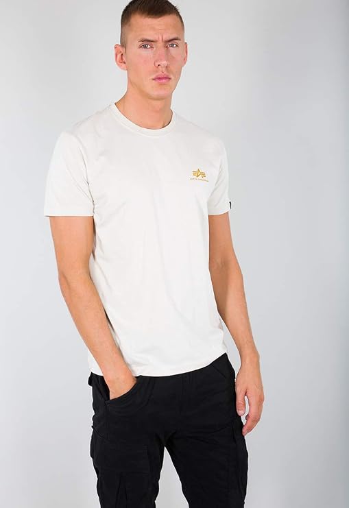 ALPHA INDUSTRIES Basic Small Logo Men's T-Shirt