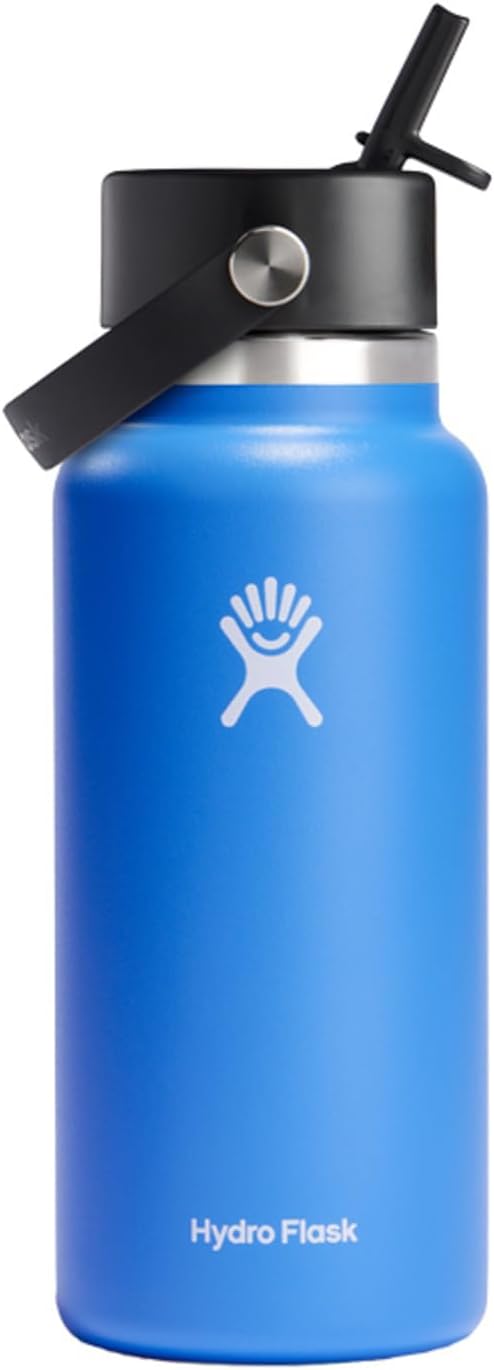 Hydro Flask Wide Mouth Flex Straw, 32 oz, Cascade