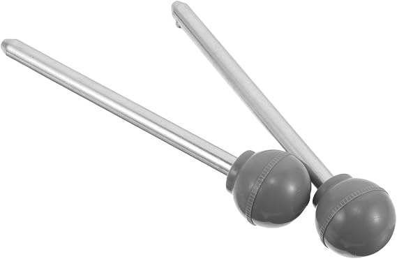 Toyvian 2pcs Exercise Equipment Pin Fitness Equipment Weight Stack Pin Multigym Stainless Steel + Pp Enhanced Training Safety Secure Stability for Exercise Machine Home Gym Workouts