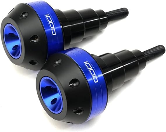 Fork Frame Sliders Motorcycle Accessories For Kawasaki Z1000 Z1000SX CNC Left And Right Frame Slider Anti-fall Protector Anti-collision(1 pair blue)