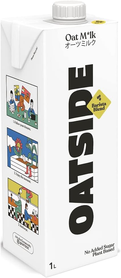 Oatside Oat Milk Barista Blend 1000ml x 6 pieces