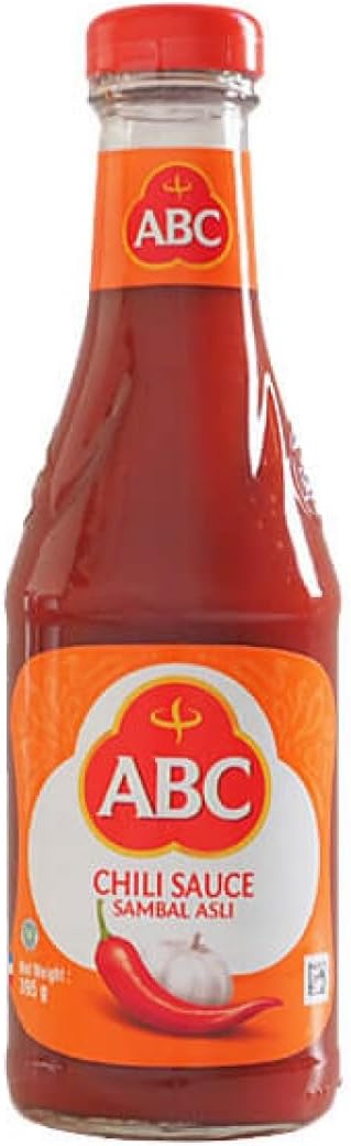 ABC Sambal Asli 335ml Halal Certified Product, Indonesian Spicy Chili Sauce