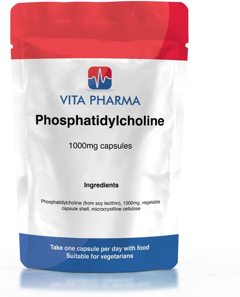 VITA PHARMA Phosphatidylcholine 1000mg 365 Capsules