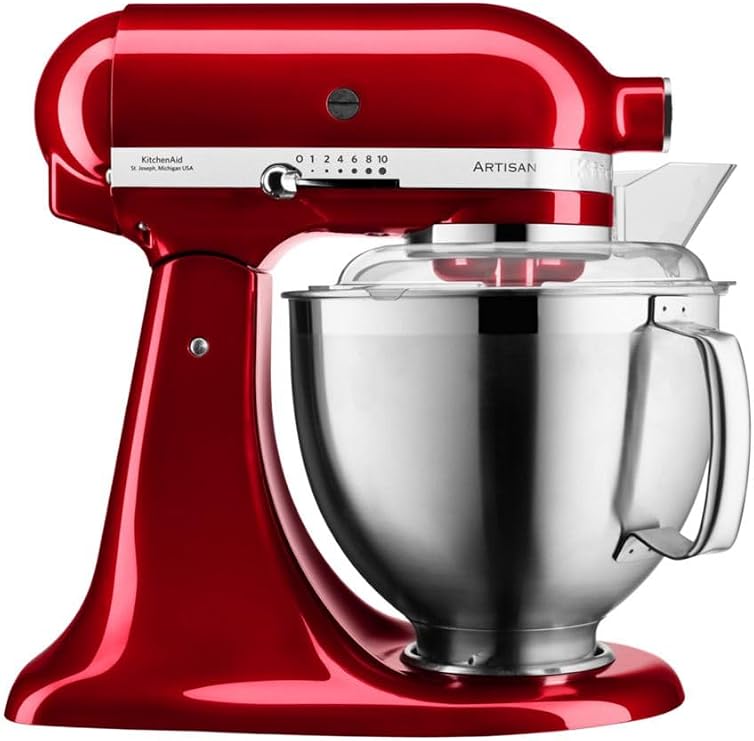 Kitchenaid Artisan 4, 8 L Stand Mikser 5KSM185PS Candy Apple-ECA
