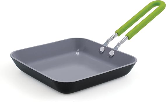 GreenPan MiniPan 12.5cm Square Pan – Thermolon™ Ceramic Nonstick, PFAS Free, Easy to Clean