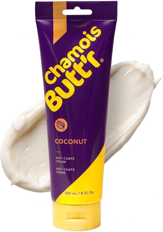 Chamois Butt'r Coconut Anti-Chafe Cream, 1 Tube 235ml/8oz
