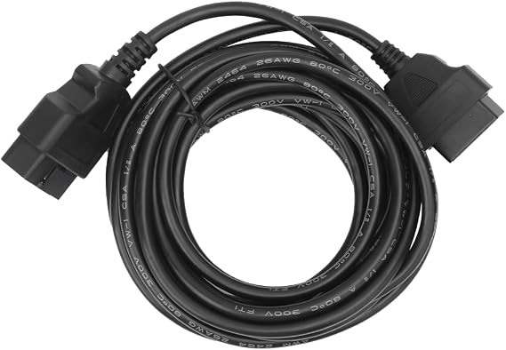 OBD2 Diagnostic Cable 5m 6.4ft OBD2 Connector Extension Cables Full Set OBD2 Car Diagnostic Cable Connector 16 Pin To 16 Pin Diagnostic Tool