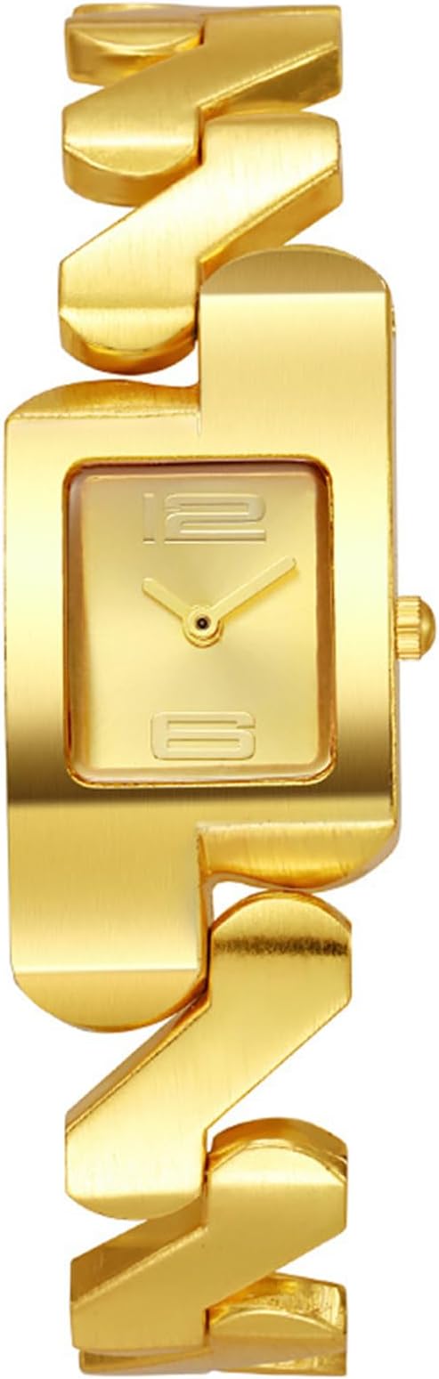 Men's Watches Women's Watches Square Couple Watches: Geometric Rectangular Analogue Quartz Wrist Watches Sunshine Surface Watches Bracelet Gifts for Men Women