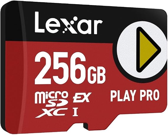 Lexar Play Pro Micro SD Express 256GB, 900MB/s Okuma, 600MB/s Yazma