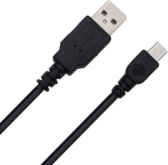 PS4 Controller Cable, PS4 Controller Charger, 6.9 ft 1.8 m, Micro USB Charging, Data Cable, Rapid Charging, Charger, Fast Data Transfer, Compatible with Various Xbox One/PlayStation4 Slim/PS4 Pro