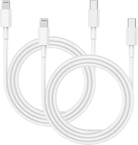 USB C to Lightning Cable 2 Pack 1m, Apple MFi Certified Short iPhone Charge Cable USB C Fast Charging for iPhone 14/14Pro/14Pro Max13/13 mini/13 Pro/13Pro Max/12/12 mini/12Pro/12 Pro Max/11 Series